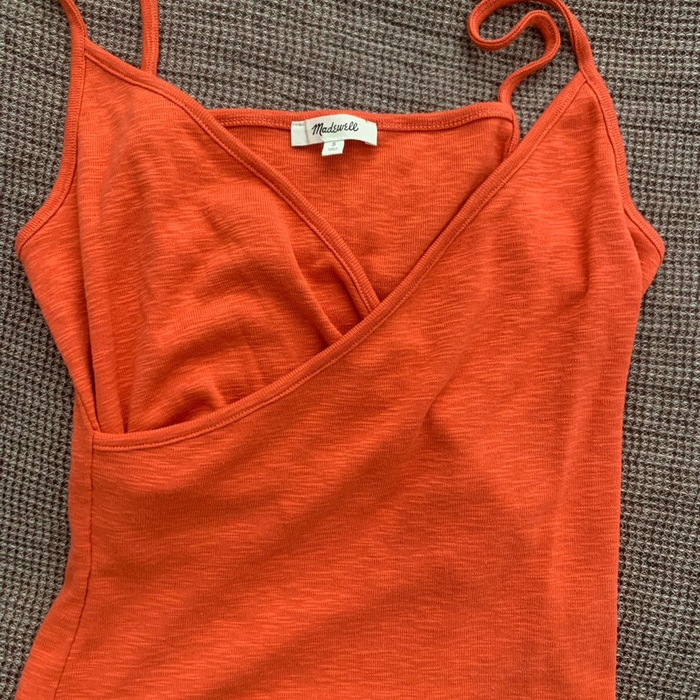 Madewell wrap cami top